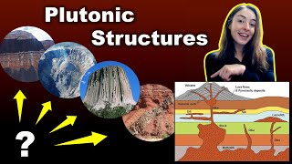 Plutonic Structures When Magma Cools Below Earths Surface Igneous Petrology 4  GEO GIRL [upl. by Oletta]