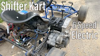 WORLD’S FIRST Electric Shifter Kart With a 6 Speed Gearbox [upl. by Sileas59]