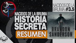 RESUMEN  HISTORIA SECRETA NACIDOS DE LA BRUMA  COSMERE BRANDON SANDERSON [upl. by Nerrawed]