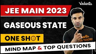 JEE 2023  Gaseous State  One Shot  IIT JEE  Mohit Ryan Sir  Rudra  Vedantu [upl. by Berty]