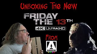 Unboxing the brand new 4K UHD release of the 2009 remake of Friday The 13th by ArrowVideo [upl. by Busch]