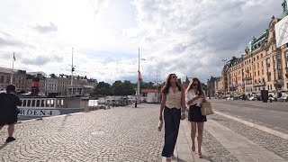 Stockholm 4K🇸🇪  Sweden  Walking Tour  Strandvägen to Gallerian [upl. by Chubb]