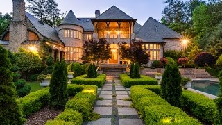 5 MILLION DOLLAR ENGLISH MANOR IN ATLANTA [upl. by Erehpotsirhc866]