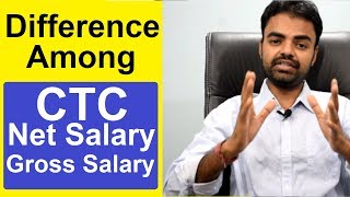 CTC Full Form in Hindi Difference Between CTC and Net Salary Gross Salary [upl. by Ainesej777]