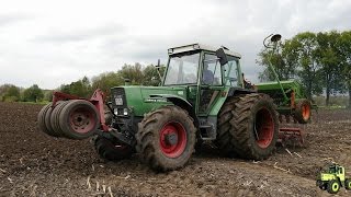 400 Abonnenten Special Gras säen mit Fendt 309LSA und Amazone D830 Super [upl. by Audry]