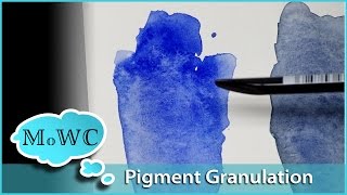 Understanding Granulating or Sedimentary Watercolor Pigments [upl. by Davie]