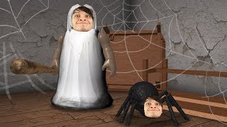 GRANNY Y SU NUEVA ARAÑA ESTÁN CONMIGO NUEVA ACTUALIZACIÓN  Granny MULTIPLAYER en Roblox  DeGoBooM [upl. by Comyns670]