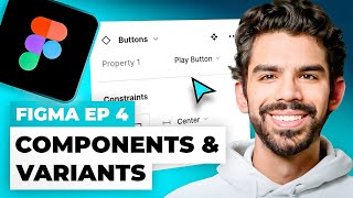 How to use Figma Components amp Variants [upl. by Nilre]