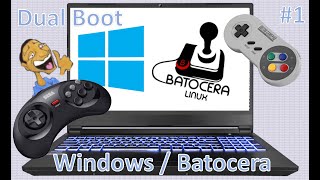 Pleilleurs Choice 1 Dualboot Windows 10 and Batocera [upl. by Knobloch876]