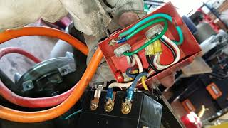 RIDGID 300 FWD REV SWITCH amp FOOT SWITCH WIRING [upl. by Annocahs]