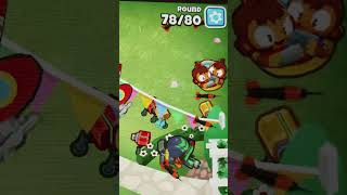 BTD6 Coop win🏆 subscribe btd6 ballons monkey monkeymen [upl. by Napoleon]