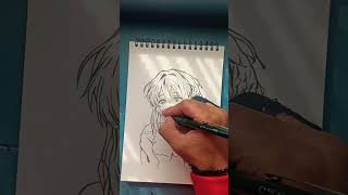 Violet Im my way drawing animeart 歌ってみた ado 新人歌い手 [upl. by Halliday]