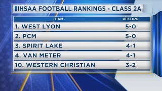 IHSAA Football Rankings [upl. by Oivlis]