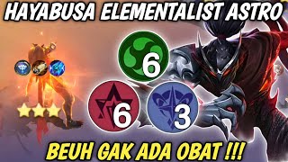 UNLIMITED ULTI  HAYABUSA ELEMENTALIST ASTRO Magic Chess Mobile Legends Bang Bang [upl. by Hesther]