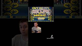 Michigan Homecoming sportsnews michiganfootball collegefootball michiganwolverines football [upl. by Pier]