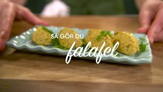 Se amp gör falafel [upl. by Ellehcyt]