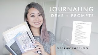 How to Journal  30 Journaling Prompts for Self Discovery [upl. by Jacqueline268]