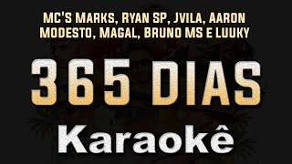 365 dias  Karaoke Playback Instrumental Letra [upl. by Neiman]