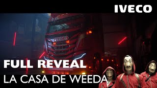 FULL REVEAL LA CASA DE WEEDA – IVECO SWAY [upl. by Intruoc988]