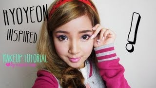 SNSD Hyoyeon Inspired Makeup Tutorial [upl. by Florry840]