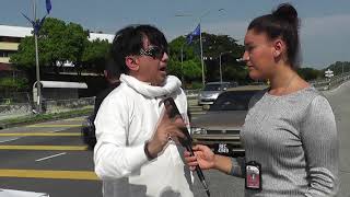 Malaysian Elections  an embarrassing interview of Azwan Ali aka Diva AA [upl. by Egiap648]