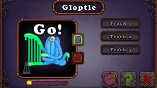 My Singing Monsters Psychic island  Gloptic sounds and animation [upl. by Lleynad]