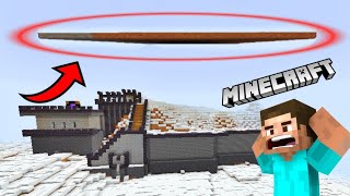 Literally I cover my castle from snow ❄️ impossible Minecraft gameplay 7 [upl. by Samohtnhoj]