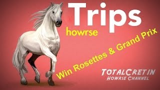 How To Win Rosettes  Howrse Trips [upl. by Ynotna976]