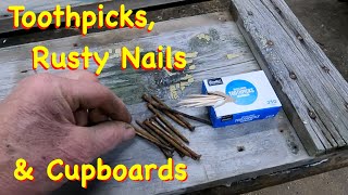 How I Get Old Nails to Hold Again in Old Wood  Engels Coach Shop [upl. by Matejka696]