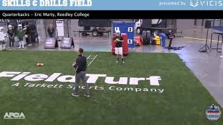 Reedley HC Eric Marty QB Skills amp Drills  2018 AFCA Convention [upl. by Tolley]