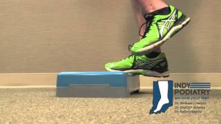 Achilles Tendonitis Eccentric Exercise [upl. by Jaf]