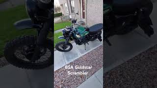 2023 BSA Goldstar 650cc Moore Speed Racing Custom Scrambler bsagoldstar650 bsamotorcycles [upl. by Ordnaxela527]