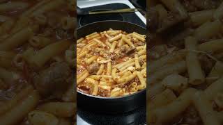 Baked Pasta amp Sausage Recipe  The Sweetest Journey [upl. by Immij386]