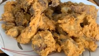 Tender Fried Chicken Gizzards Recipe [upl. by Egief]