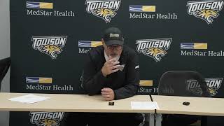 Full Press Conference Following Towson Footballs Loss to Monmouth [upl. by Publias728]