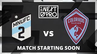 LIVE STREAM MLS NEXT PRO MNUFC2 vs Colorado Rapids 2  Sept 27 2024 [upl. by Aibsel]