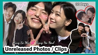 30 Days Behind The Scenes  30 Days Unreleased Photos  Jung So Min amp Kang Ha Neul Sweet Moments [upl. by Ixela]