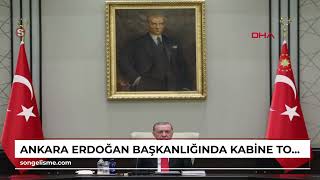 ANKARA Erdoğan Başkanlığında Kabine Toplantısı [upl. by Yttisahc340]