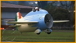 Stipa Caproni Aircraft Experimental Flight 1933 [upl. by Eckblad409]