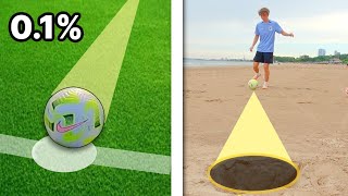 PRECISION Soccer Trick Shot Challenge [upl. by Naasar]