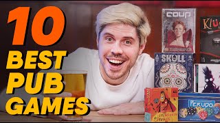 10 Best Board Games For The Pub [upl. by Hpesoj]