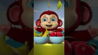 🍌🍎 Apple amp Bananas 2  Abcd Song  Nursery Rhymes amp Kids shorts nurseryrhymes youtubeshortsviral [upl. by Ymeon21]