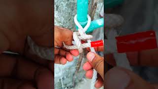 Rope knot full tutorial shorts vuralshort rope knots [upl. by Ahsier330]