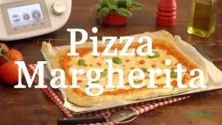 Pizza Margherita  Thermomix ® TM5 DE [upl. by Eemak]