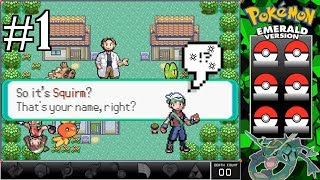 HAVING AN IDENTITY CRISIS First Rival Battle  Pokemon Emerald Nuzlocke 1 [upl. by Bigler]