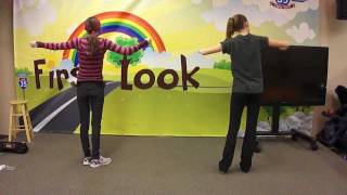 Jesus Messiah  Childrens Church Actions  Hosanna  Freedom To Dance Lakeville MN [upl. by Deppy166]