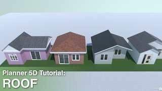 Roof Tutorial for Planner 5D  Ayuh [upl. by Siward432]