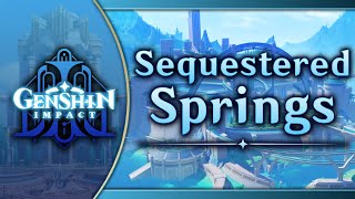 Sequestered Springs｜Genshin Impact Original Soundtrack Fontaine Chapter [upl. by Erdah553]