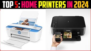 ✅Top 5 Best Home Printers in 2024 [upl. by Ojillib]