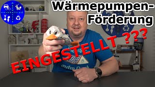 Wärmepumpen Förderung eingestellt  BAFA stoppt alle Anträge [upl. by Cloe]